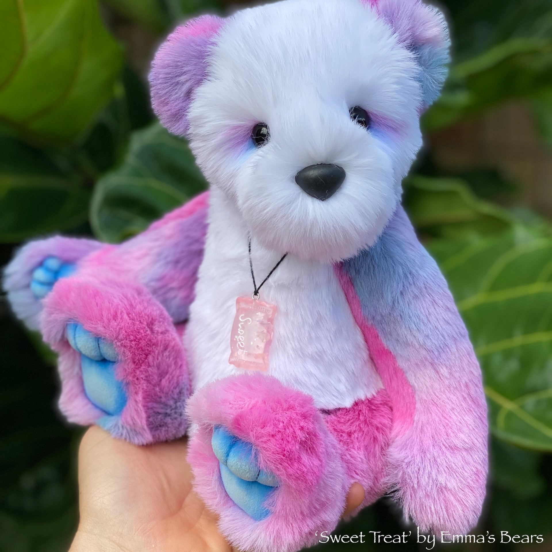 Sweet Treat - 13" faux fur Artist Bear by Emmas Bears - OOAK