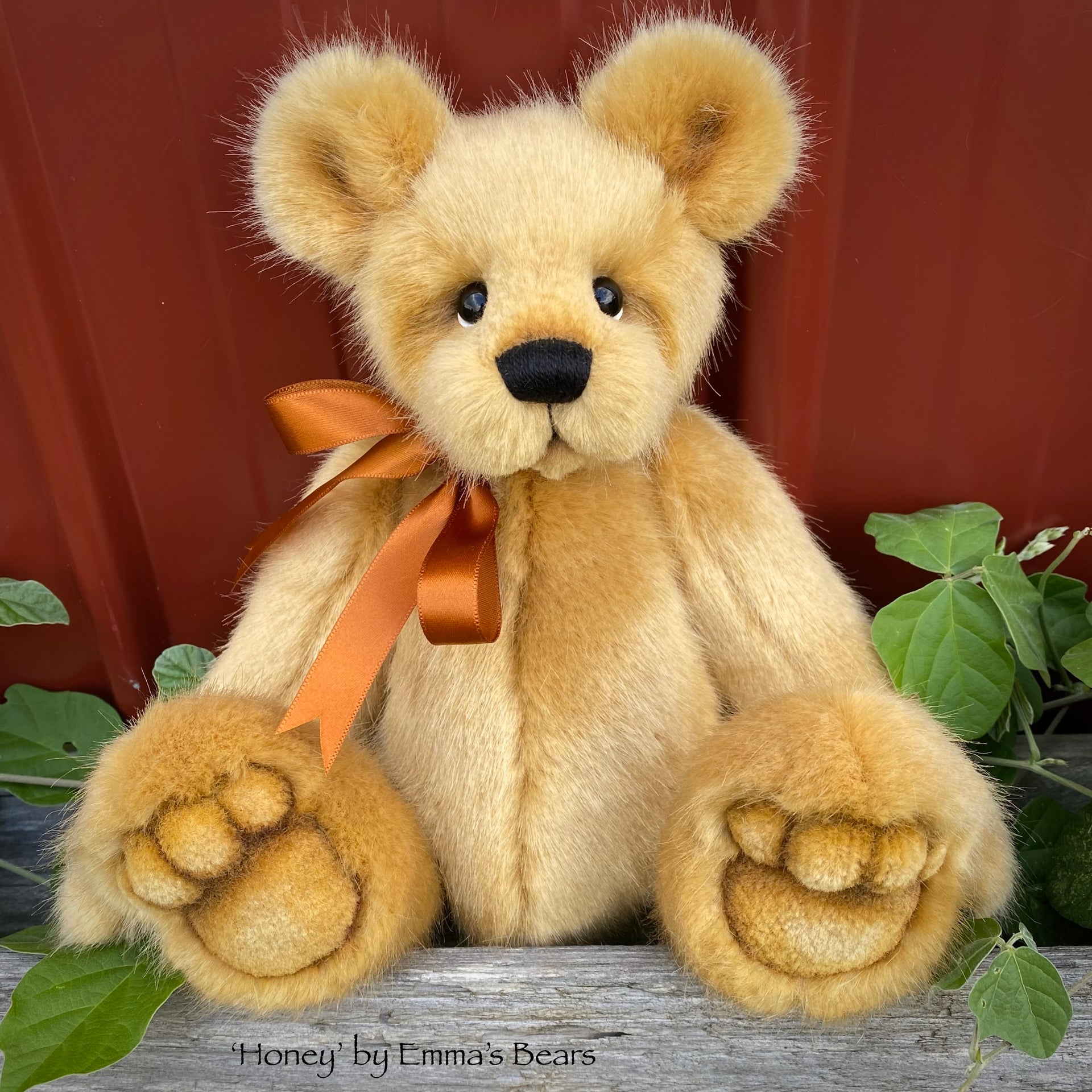 KITS - 13" jointed teddy using Emma's Bears FREE pattern - choose your own fur