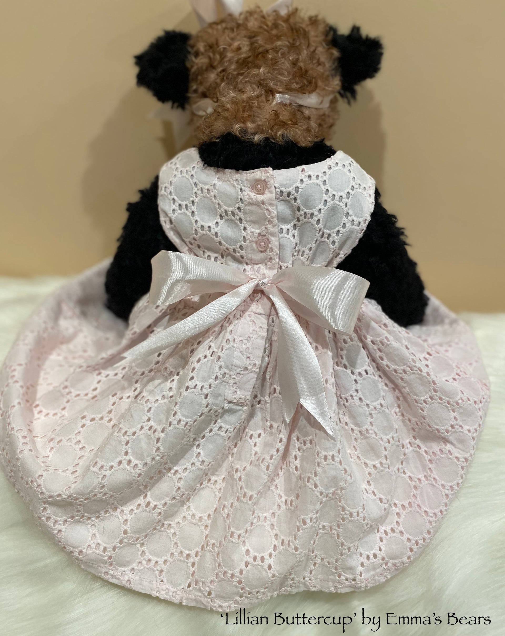 Lillian Buttercup - 18" Kid Mohair and Alpaca Artist Baby Bear by Emma's Bears - OOAK