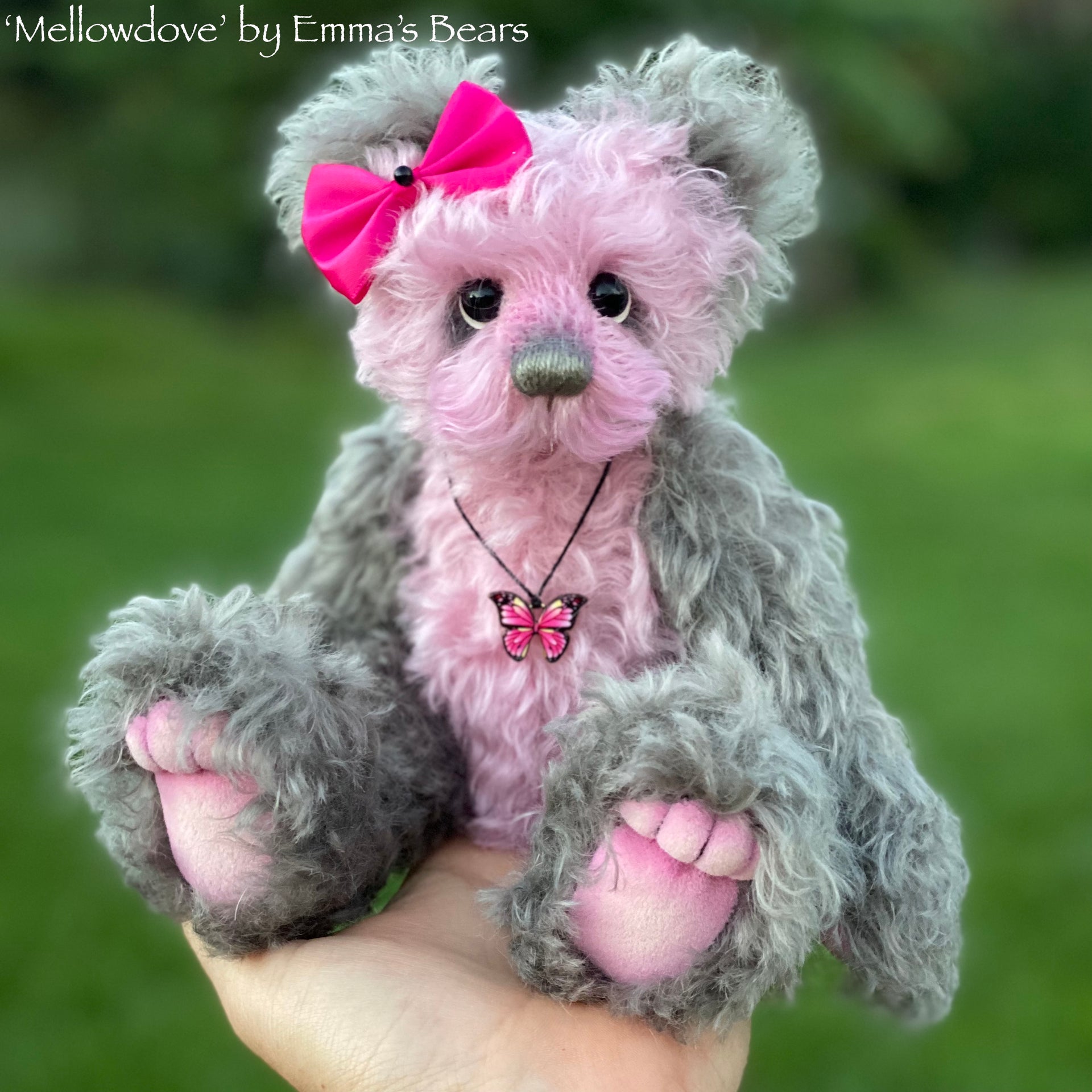 Mellowdove - 10" Kid Mohair Artist Bear by Emma's Bears - OOAK