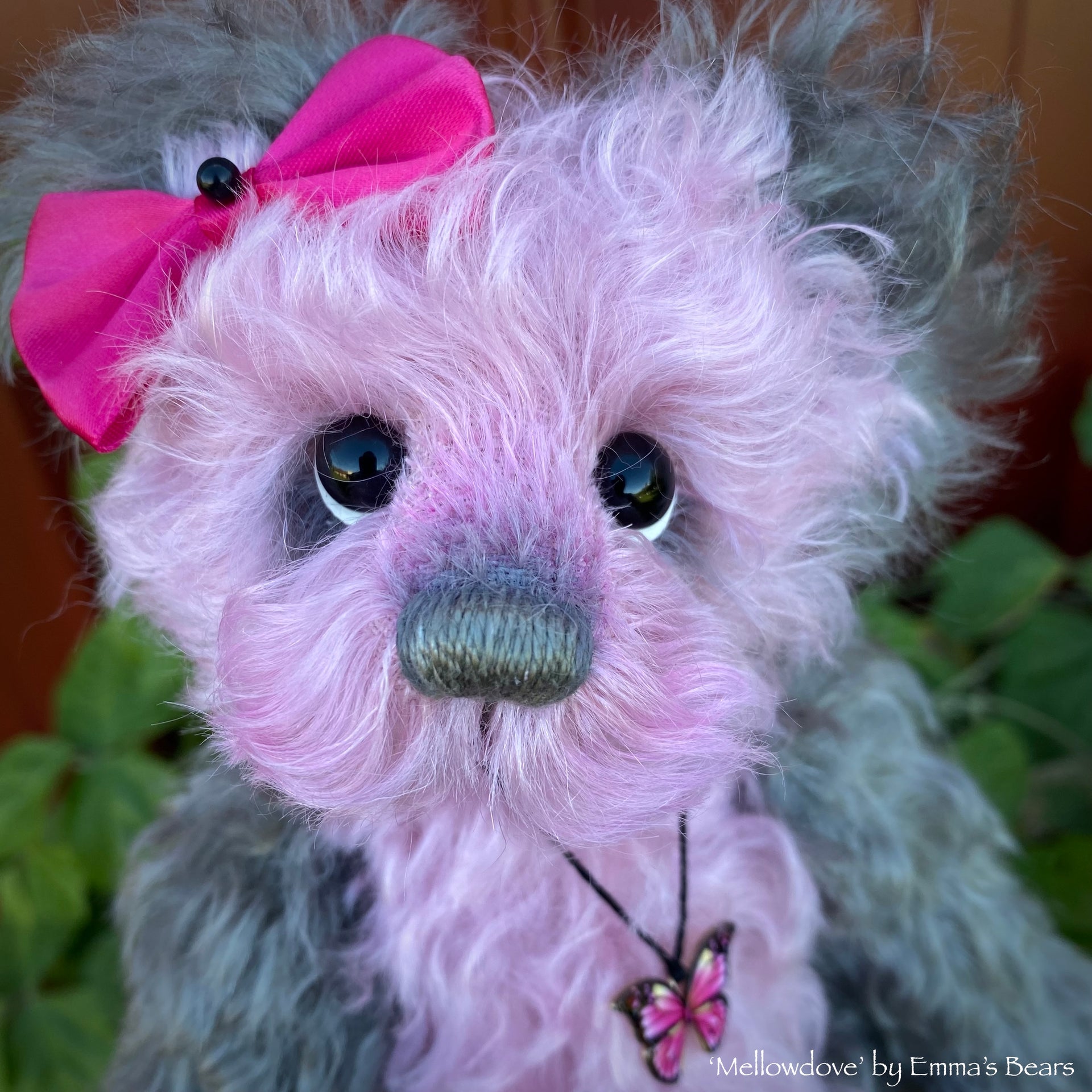 Mellowdove - 10" Kid Mohair Artist Bear by Emma's Bears - OOAK