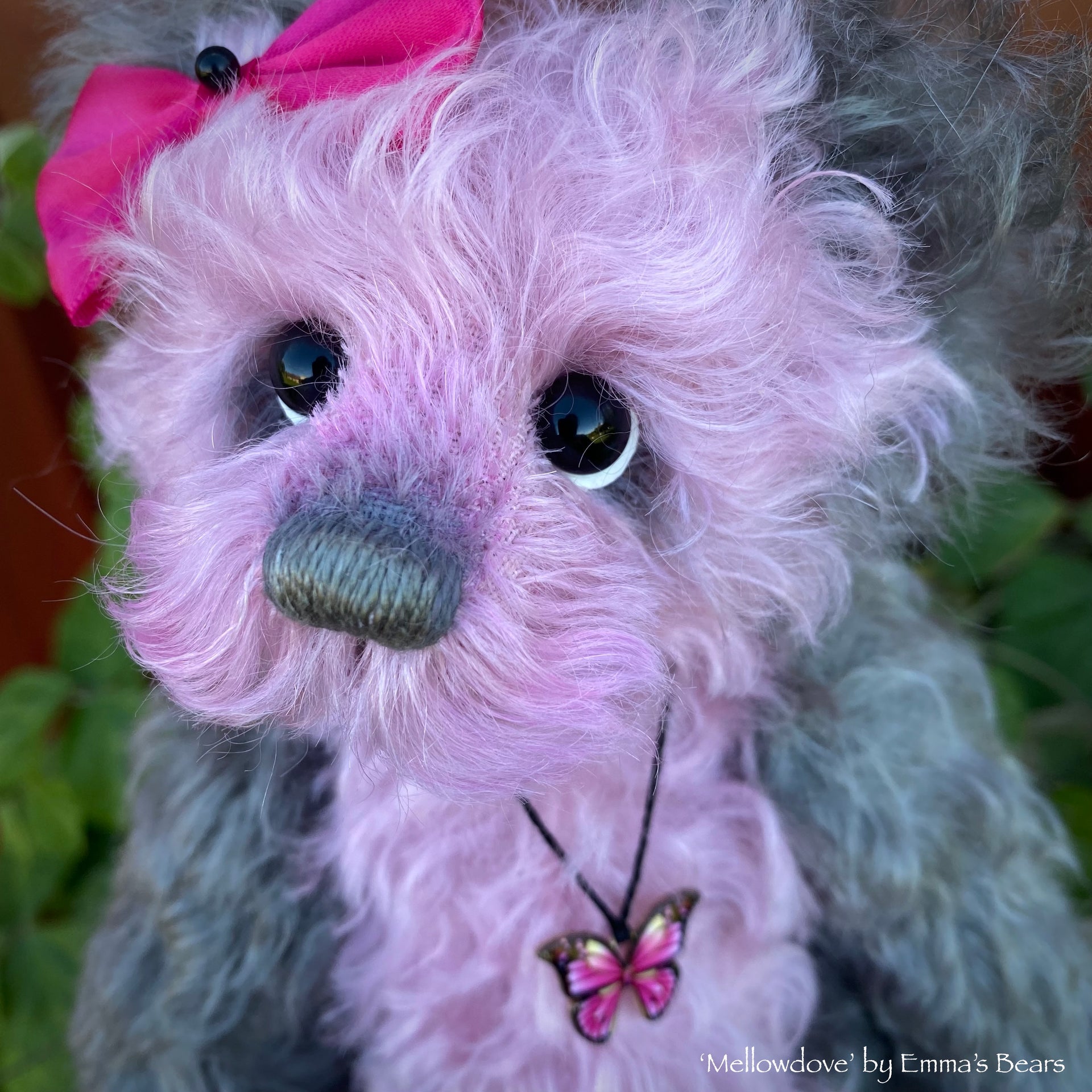 Mellowdove - 10" Kid Mohair Artist Bear by Emma's Bears - OOAK