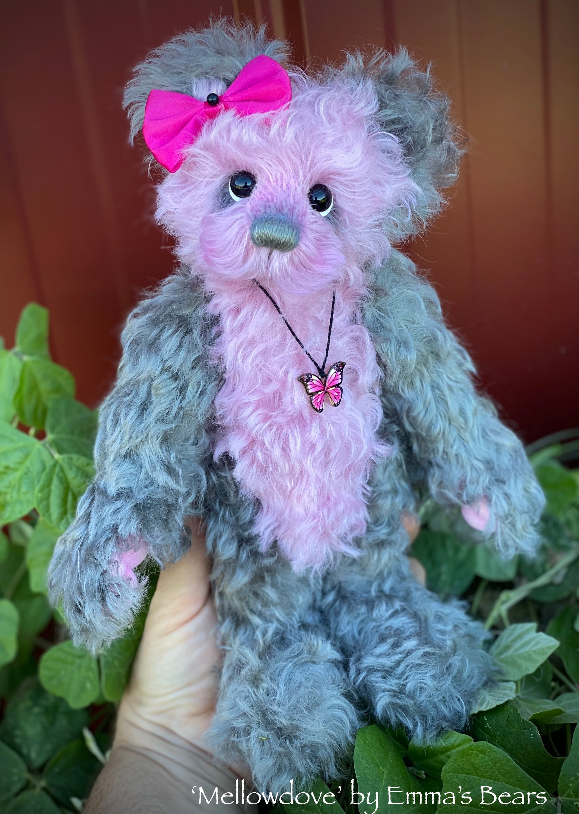 Mellowdove - 10" Kid Mohair Artist Bear by Emma's Bears - OOAK