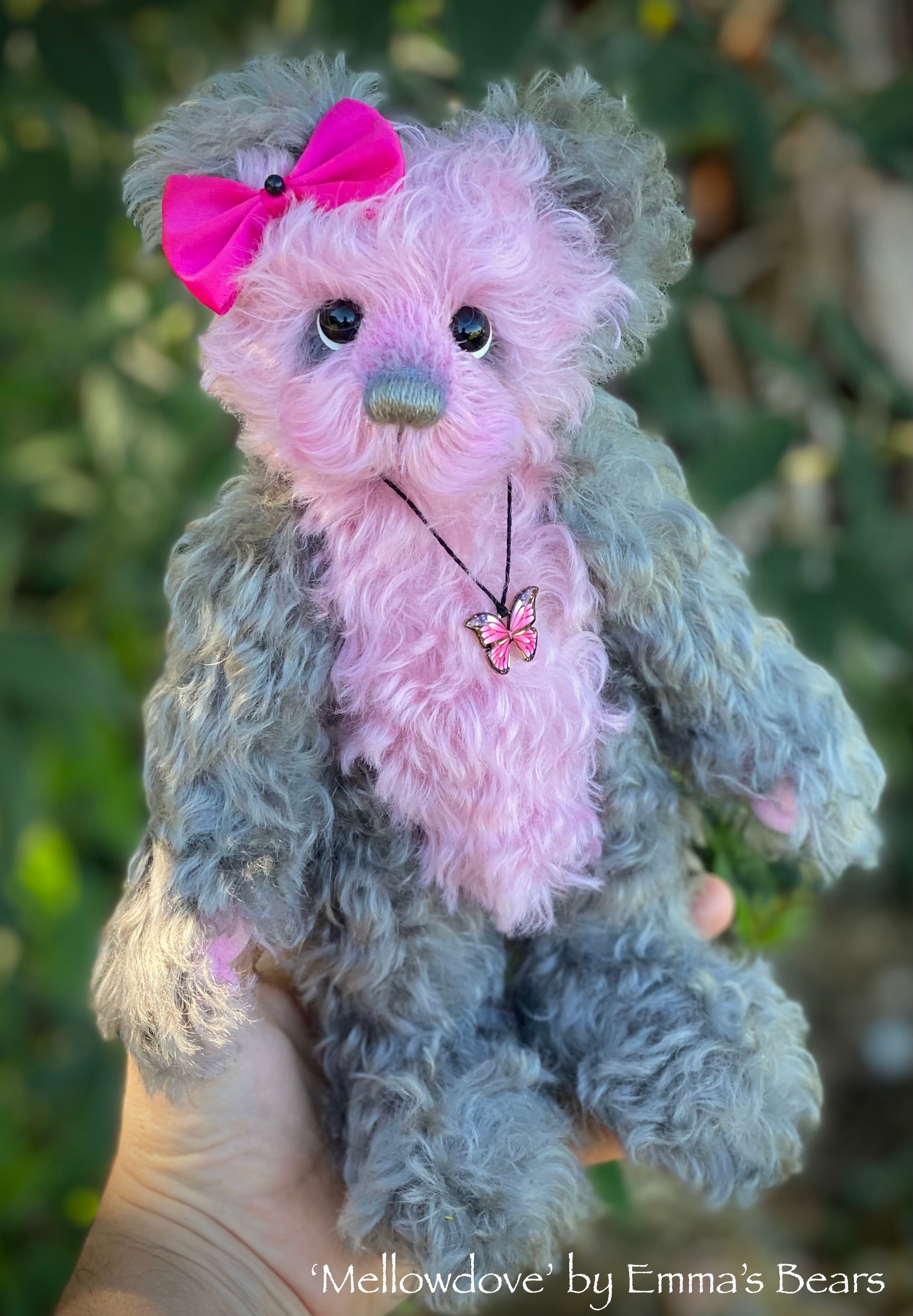 Mellowdove - 10" Kid Mohair Artist Bear by Emma's Bears - OOAK