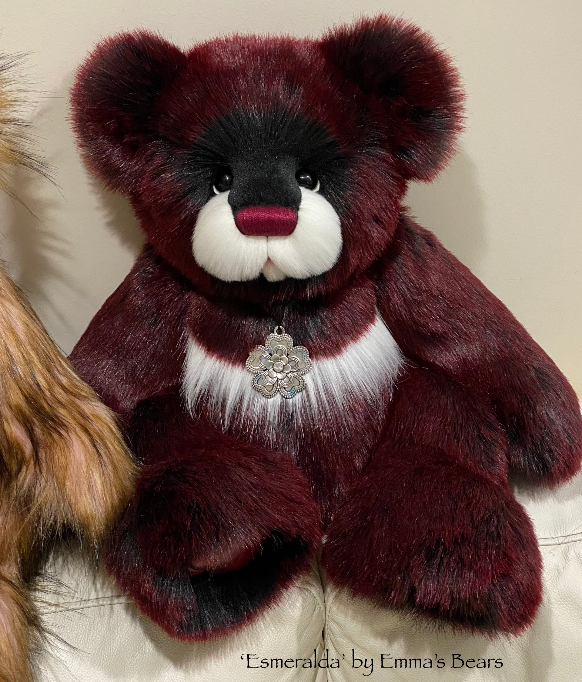 Esmeralda - 21" Faux Fur Artist Bear by Emma's Bears - OOAK