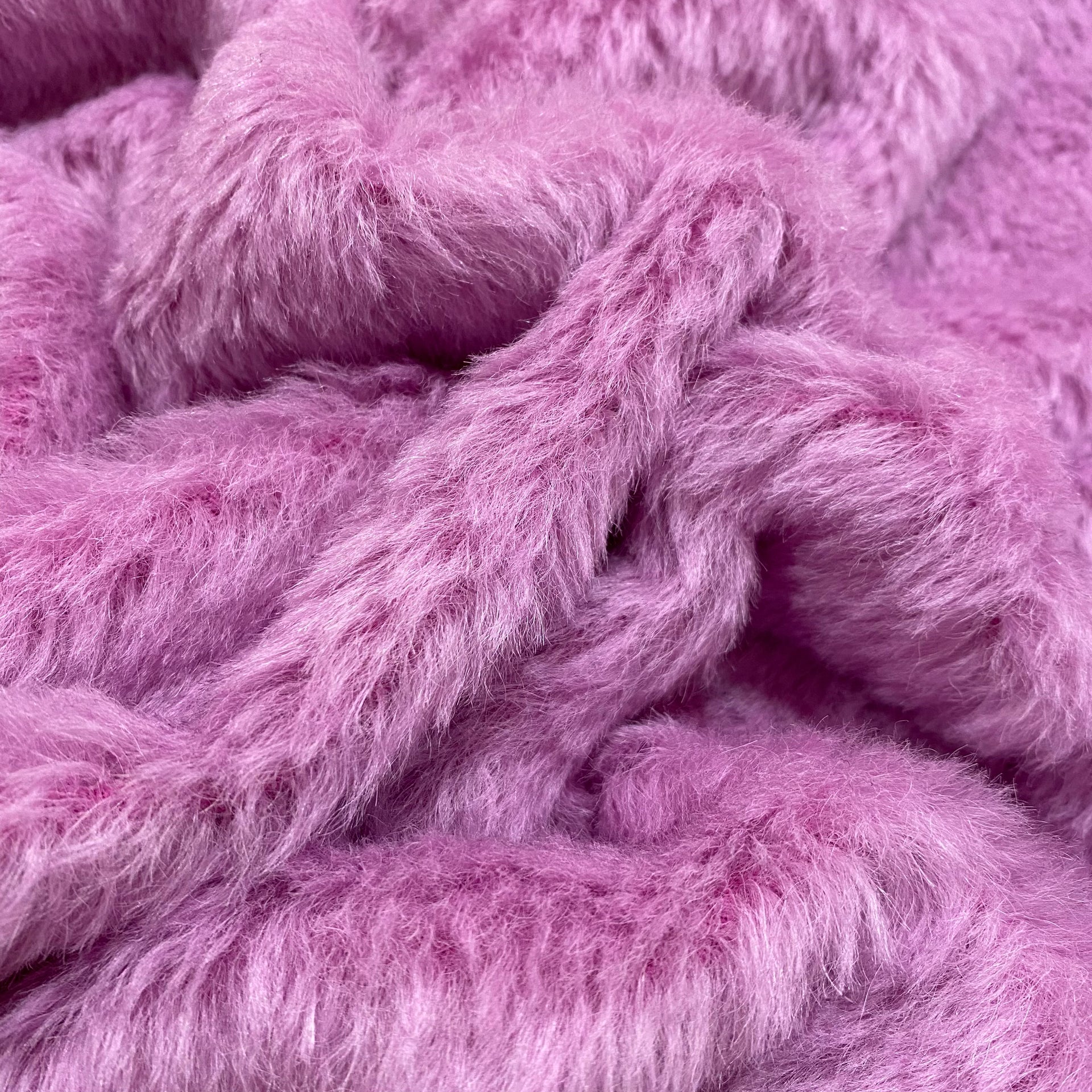 Medium Alpaca  - Hand Dyed Fuchsia Pink - Fat 1/4m  - JUN043