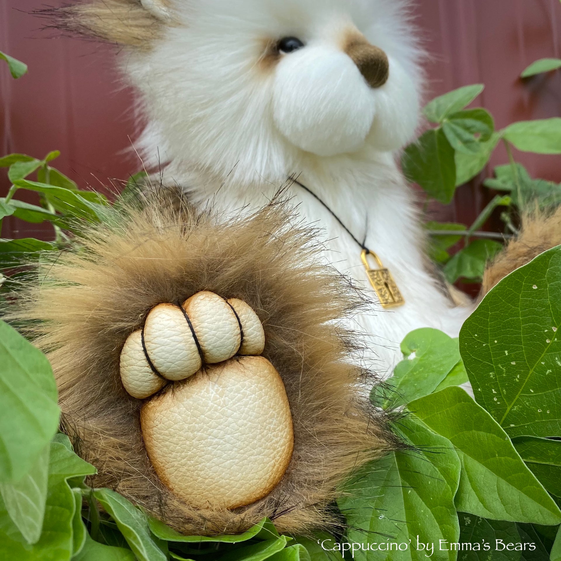 KITS - 13" Cappuccino faux fur teddy using Emma's Bears FREE pattern