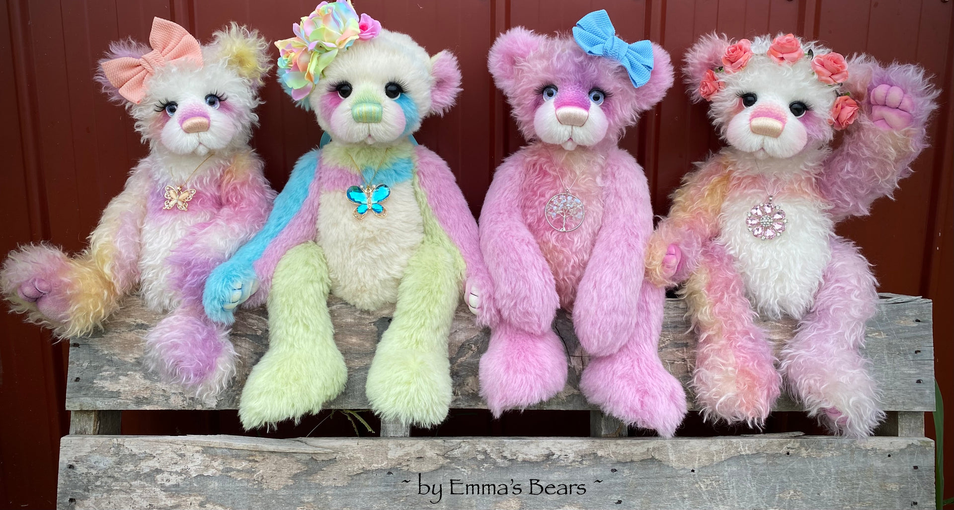 Tallulah Jael - 21" Mohair and Alpaca Toddler Artist Bear by Emma's Bears - OOAK