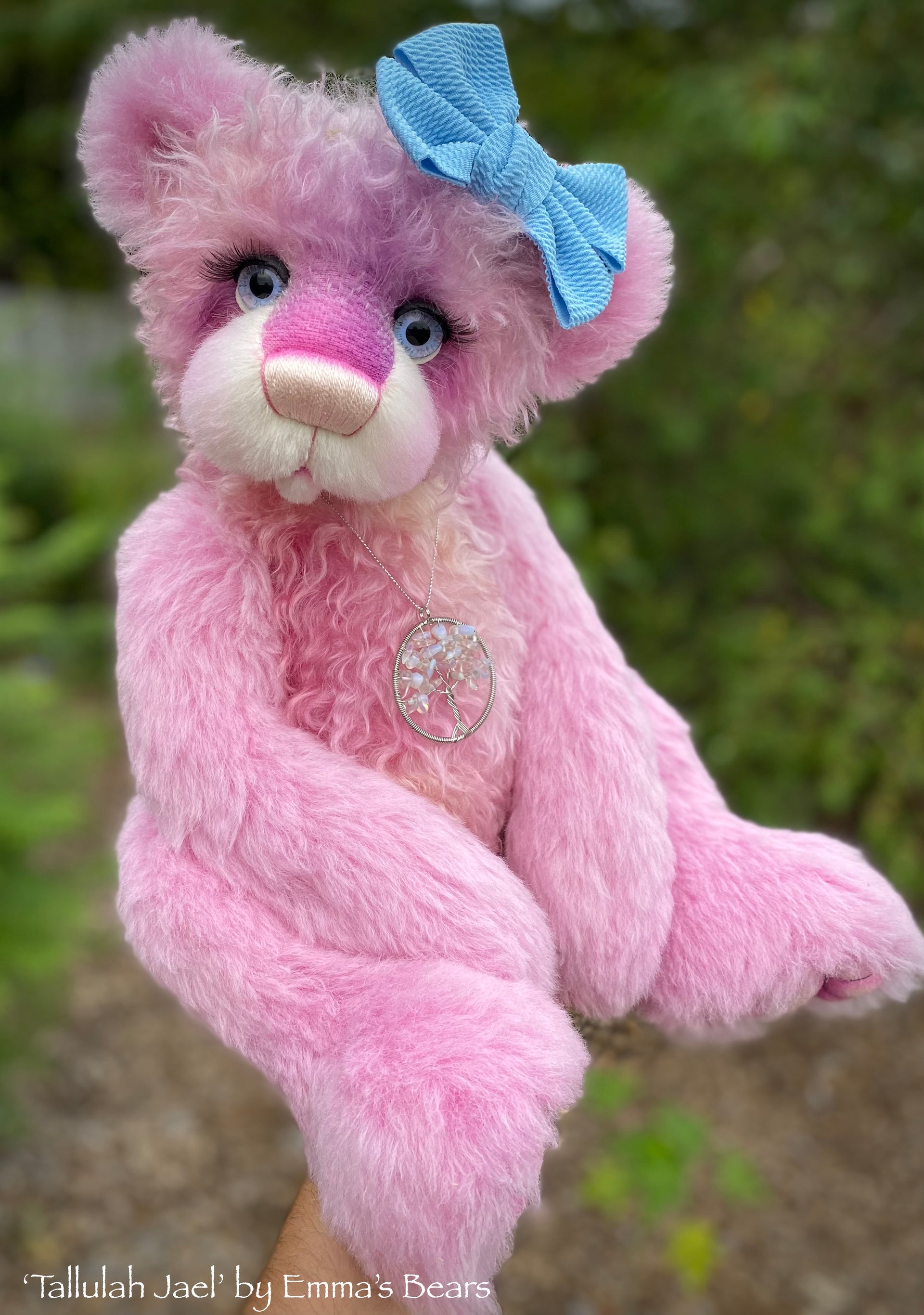 Tallulah Jael - 21" Mohair and Alpaca Toddler Artist Bear by Emma's Bears - OOAK