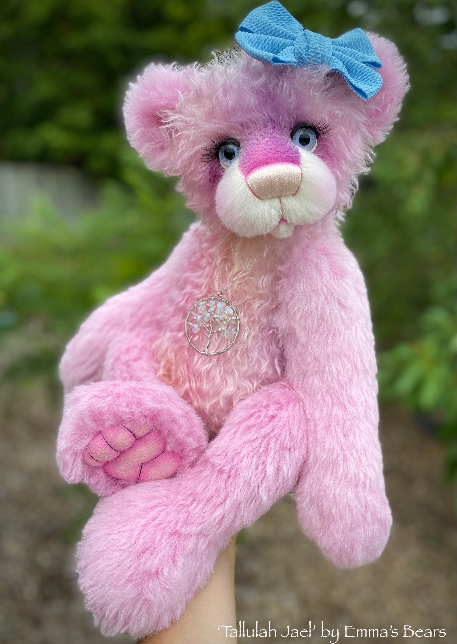 Tallulah Jael - 21" Mohair and Alpaca Toddler Artist Bear by Emma's Bears - OOAK