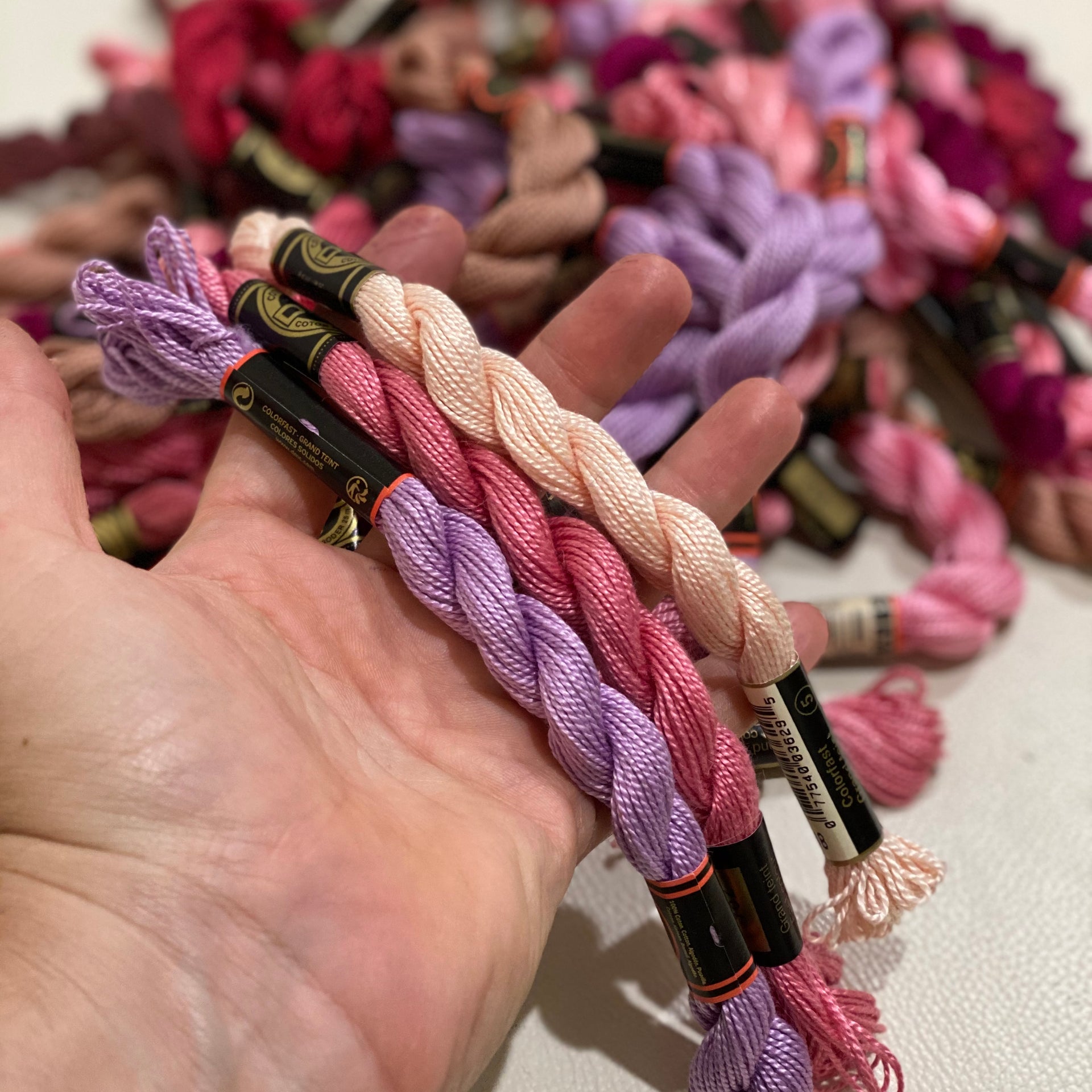 DMC perle skein bundles - size 5