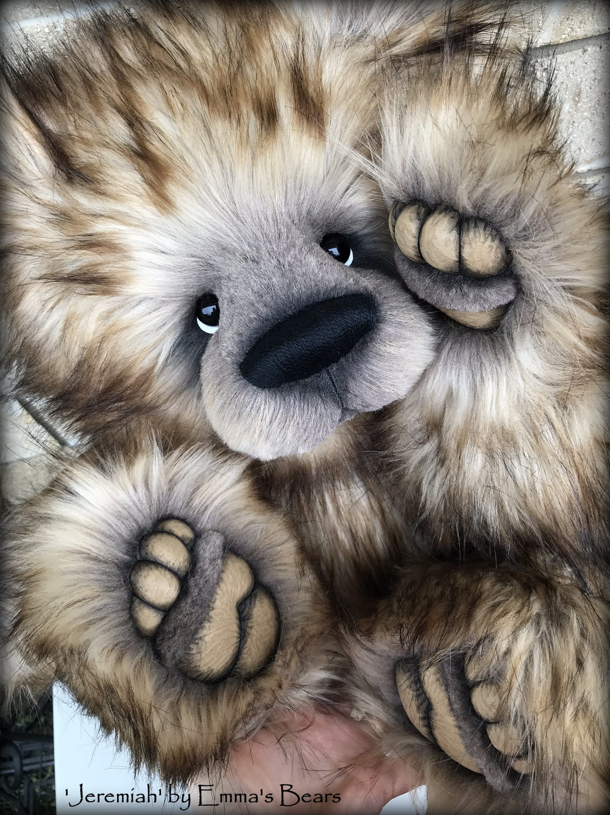 Jeremiah - 28in Deluxe Faux Fur Artist Bear by Emmas Bears - OOAK