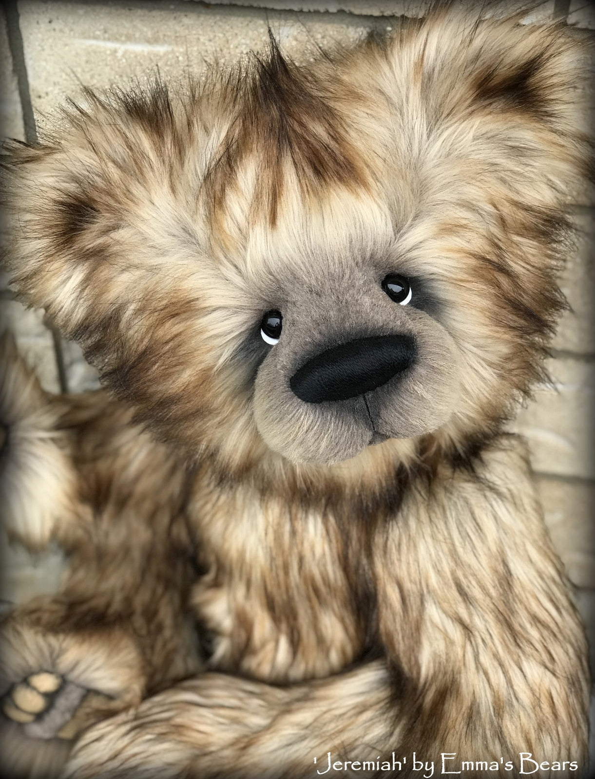 Jeremiah - 28in Deluxe Faux Fur Artist Bear by Emmas Bears - OOAK