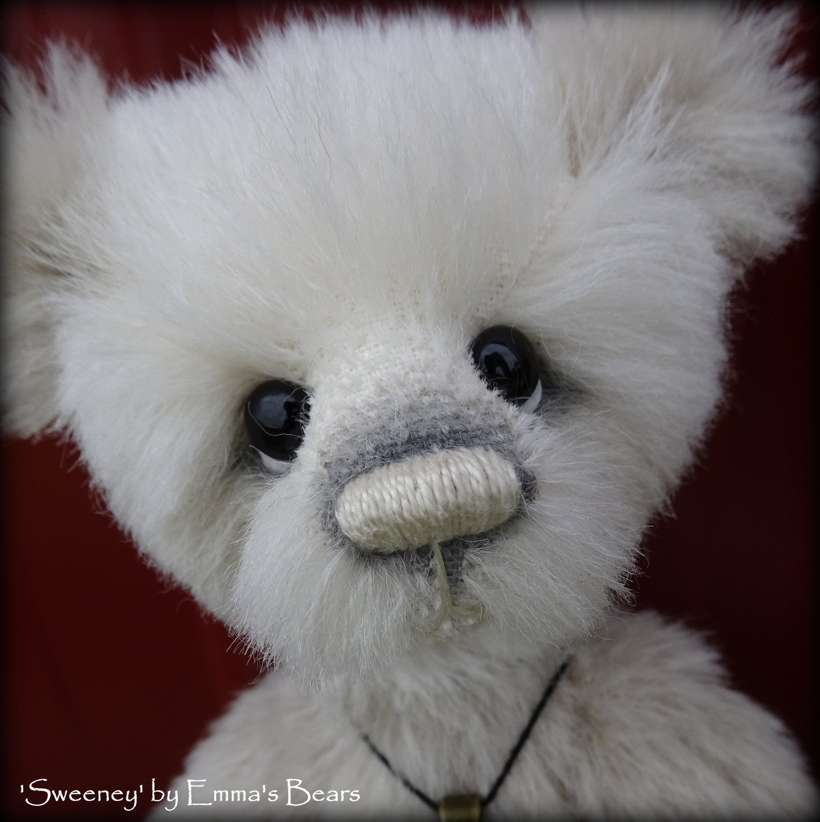 Sweeney - 9in alpaca Artist Panda Bear by Emma's Bears