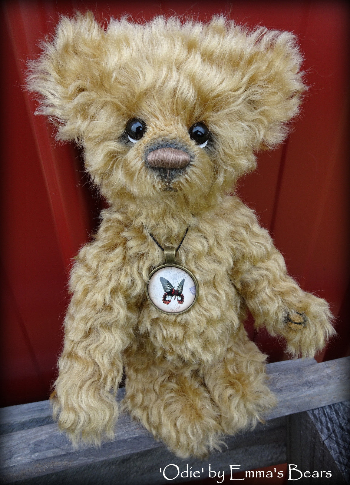 Odie - 9in kid mohair Artist Bear by Emma's Bears