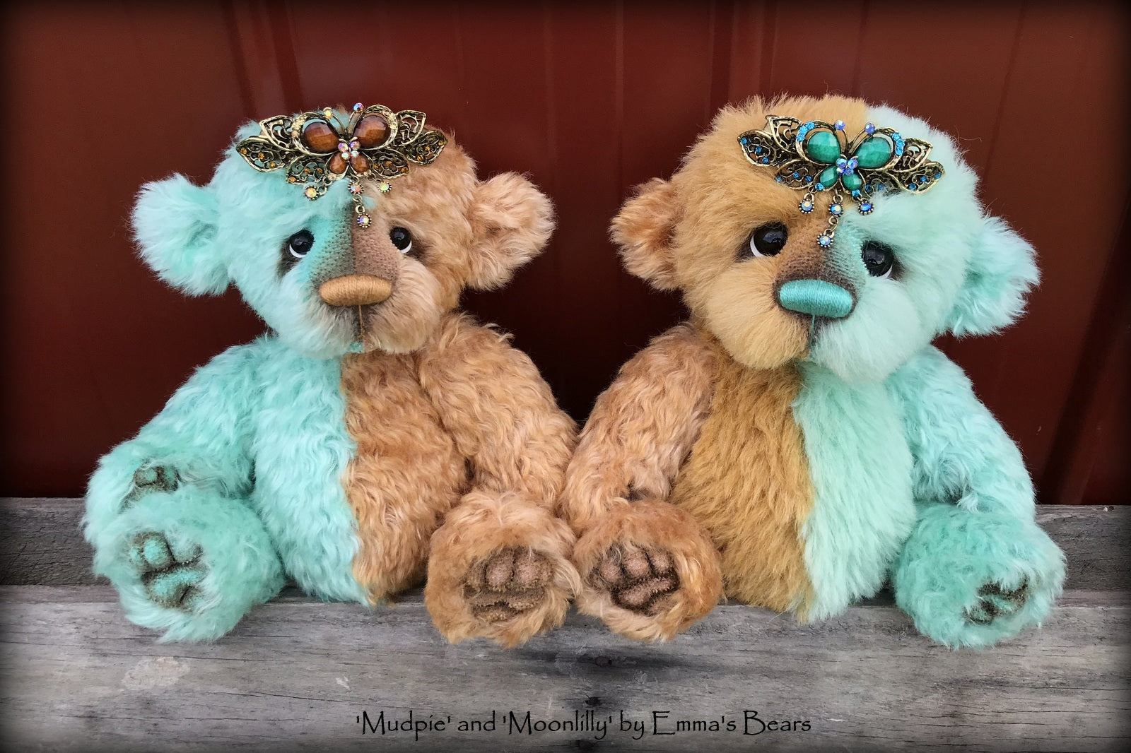 Mudpie - 10" Mohair artist bear by Emma's Bears - OOAK