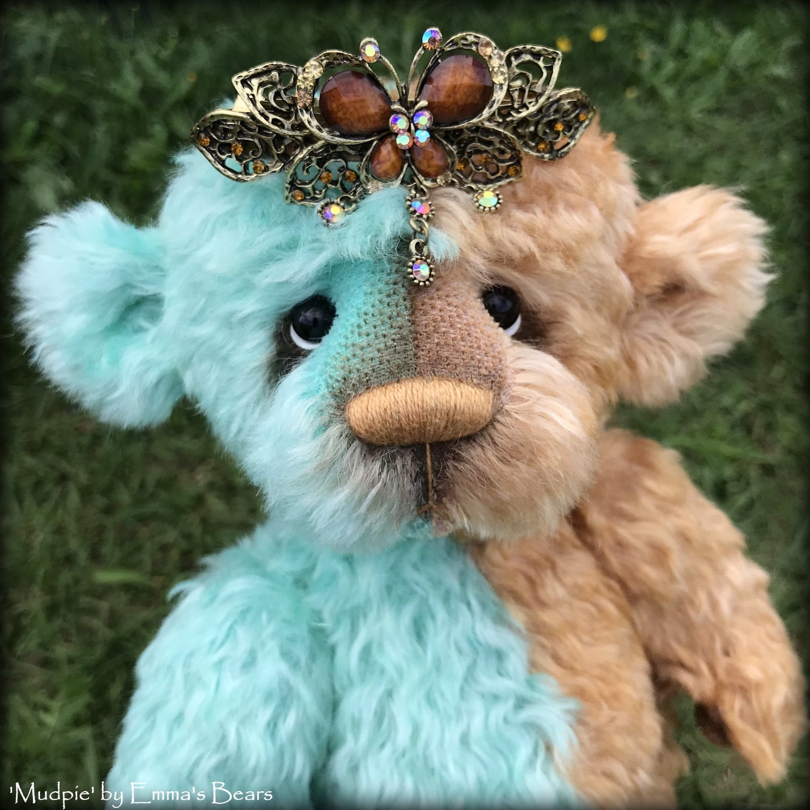 Mudpie - 10" Mohair artist bear by Emma's Bears - OOAK