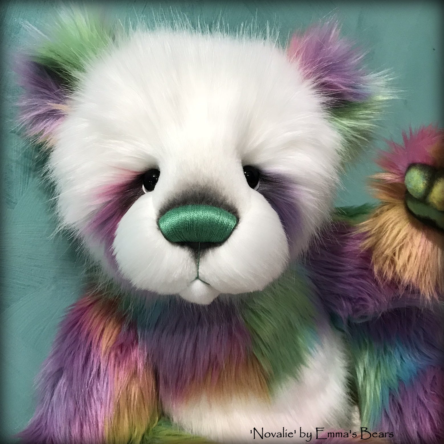 Novalie - 28" Faux Fur Artist Bear by Emmas Bears - OOAK