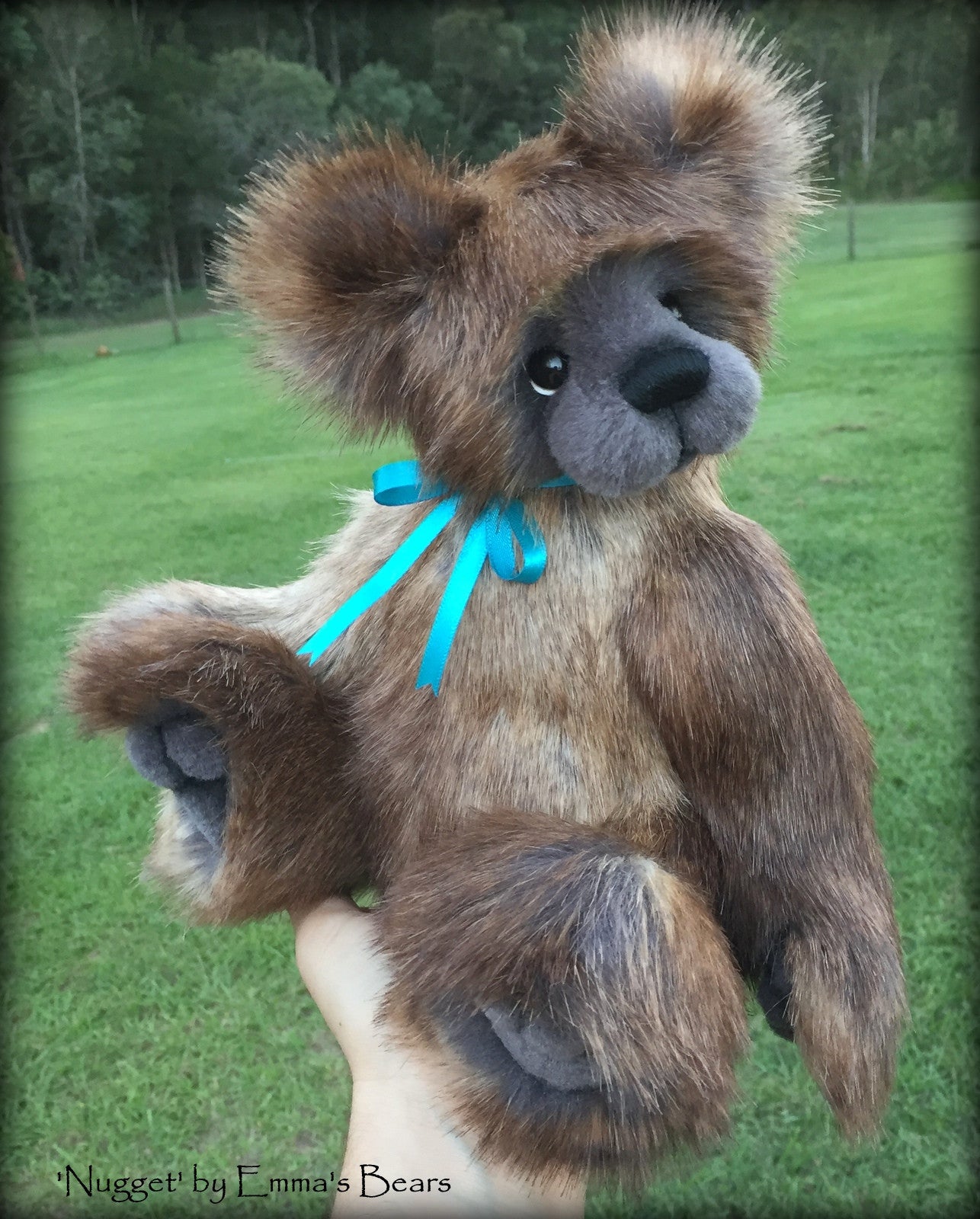 Nugget - 13" faux fur artist bear by Emma's Bears  - OOAK