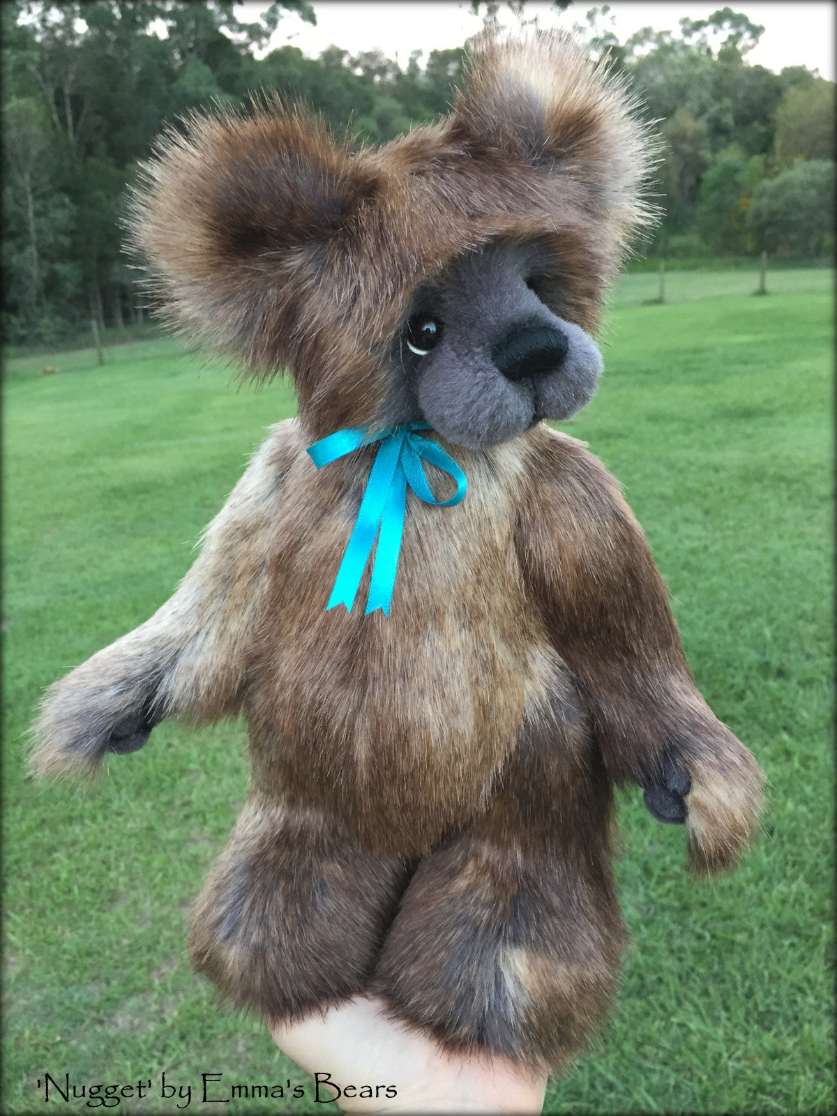 Nugget - 13" faux fur artist bear by Emma's Bears  - OOAK