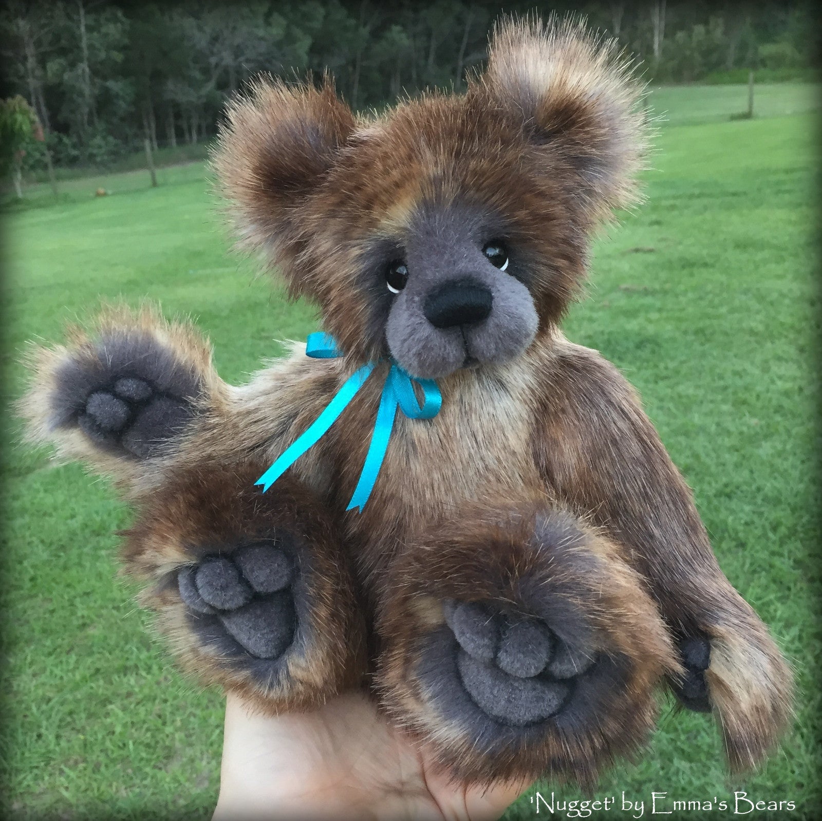 Nugget - 13" faux fur artist bear by Emma's Bears  - OOAK