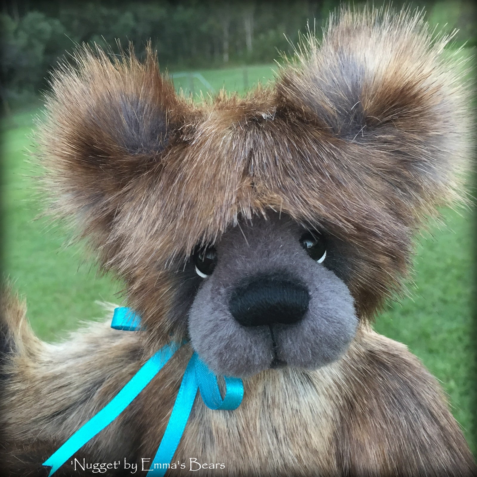 Nugget - 13" faux fur artist bear by Emma's Bears  - OOAK