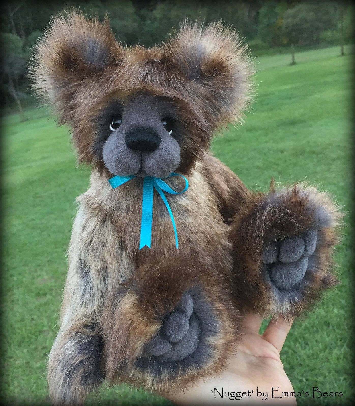 Nugget - 13" faux fur artist bear by Emma's Bears  - OOAK