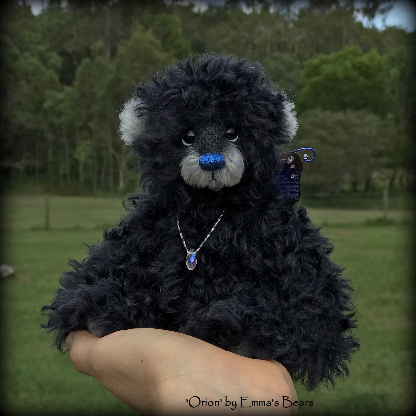 Orion - 6.5" Kid Mohair Artist Bear by Emma's Bears - OOAK