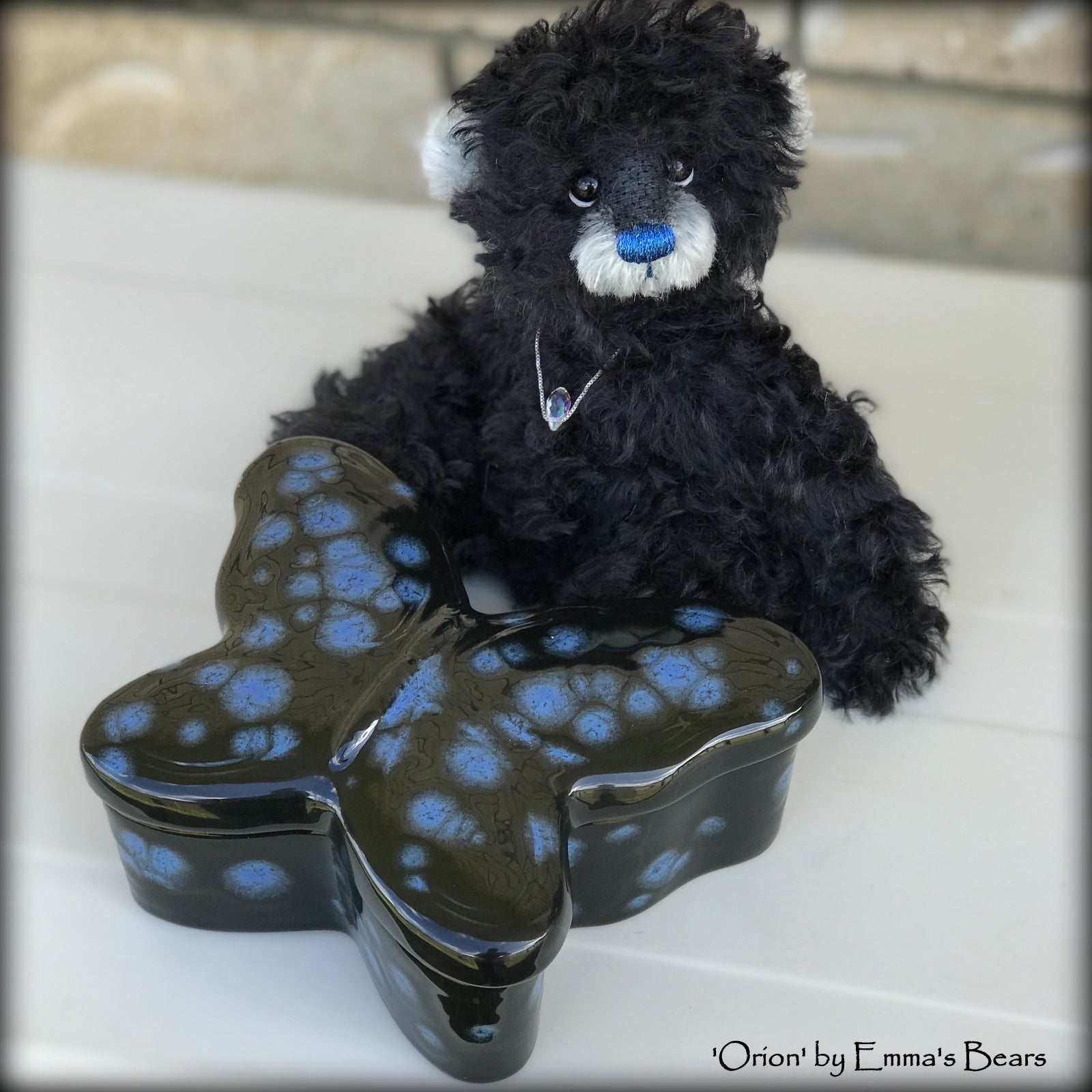 Orion - 6.5" Kid Mohair Artist Bear by Emma's Bears - OOAK