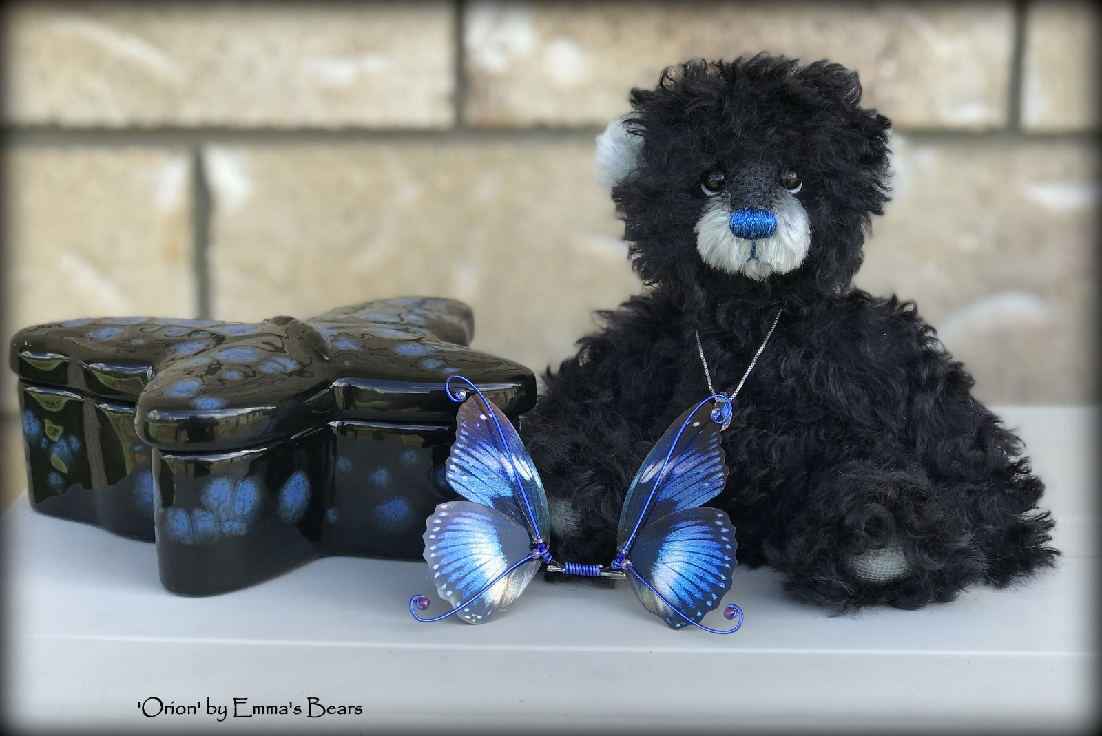 Orion - 6.5" Kid Mohair Artist Bear by Emma's Bears - OOAK