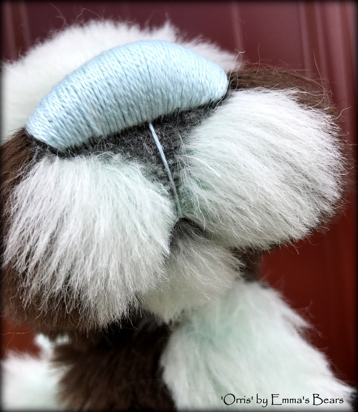 Orris - 10in Brand NEW alpaca artist bear by Emmas Bears - OOAK