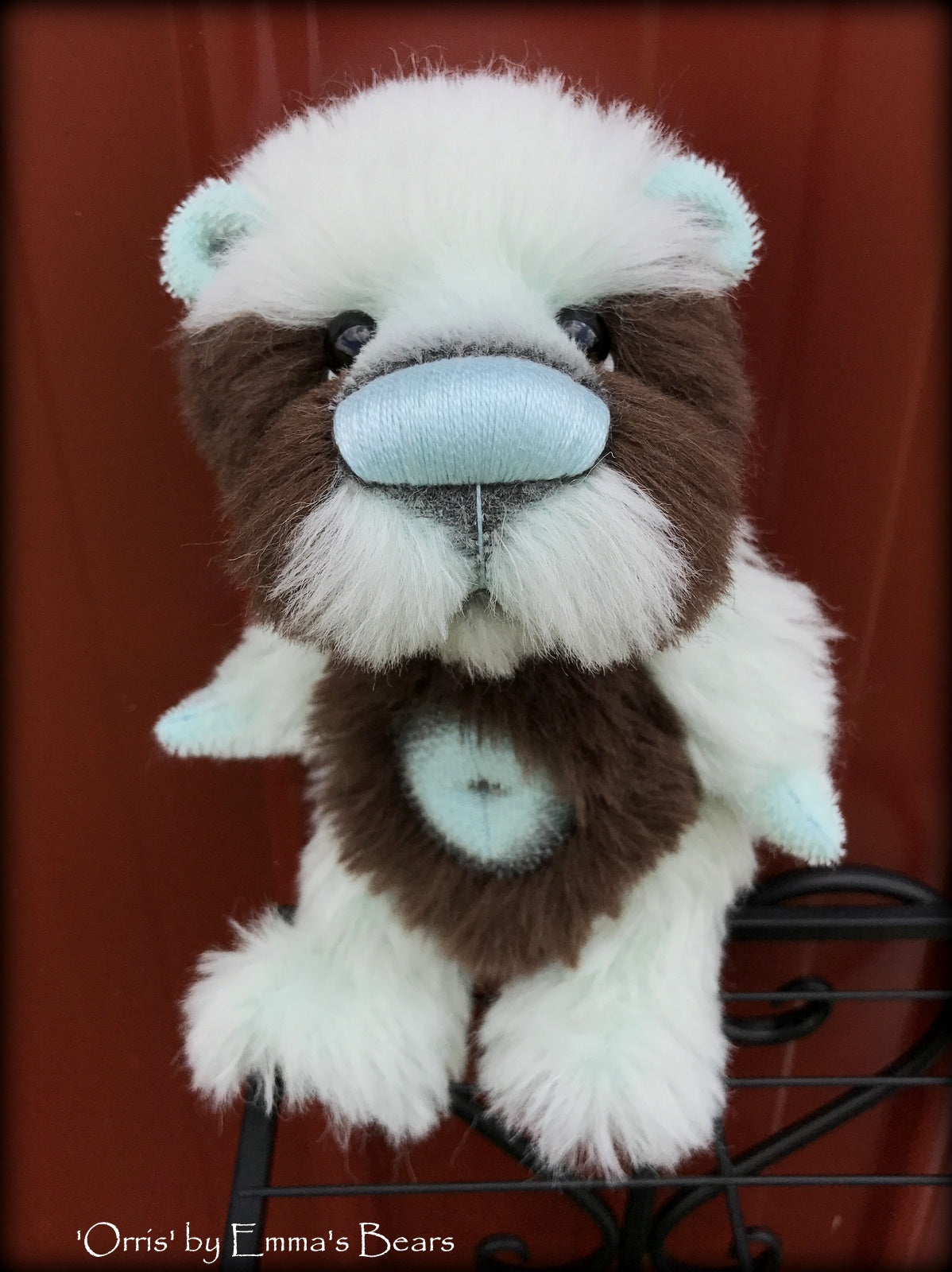 Orris - 10in Brand NEW alpaca artist bear by Emmas Bears - OOAK