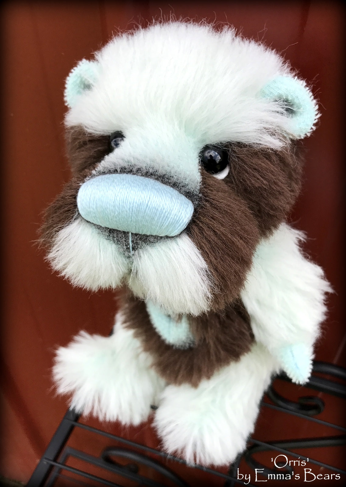 Orris - 10in Brand NEW alpaca artist bear by Emmas Bears - OOAK