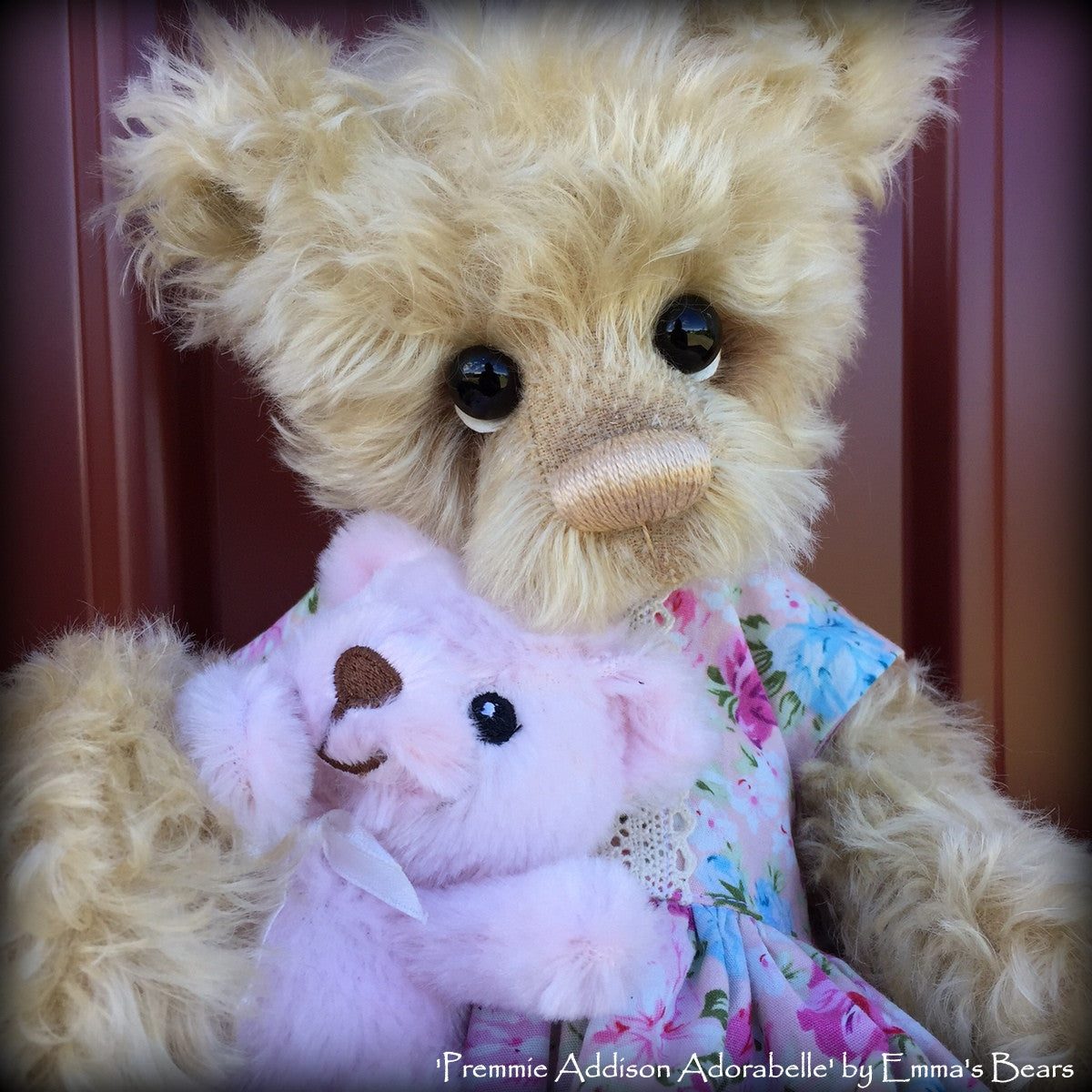 Addison Adorabelle - 15in MOHAIR Premmie Baby Artist Bear by Emmas Bears - OOAK