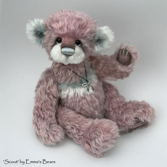 Scout - 12" Hand dyed artist Easter Bear by Emma's Bears - OOAK