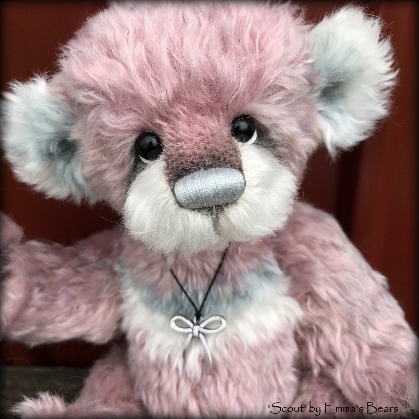 Scout - 12" Hand dyed artist Easter Bear by Emma's Bears - OOAK