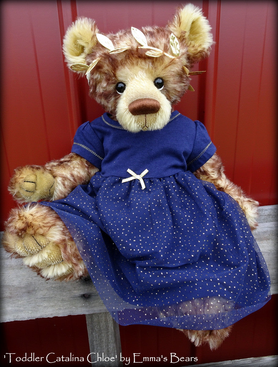 Toddler Catalina Chloe - 18in MOHAIR Artist toddler style Bear by Emmas Bears - OOAK