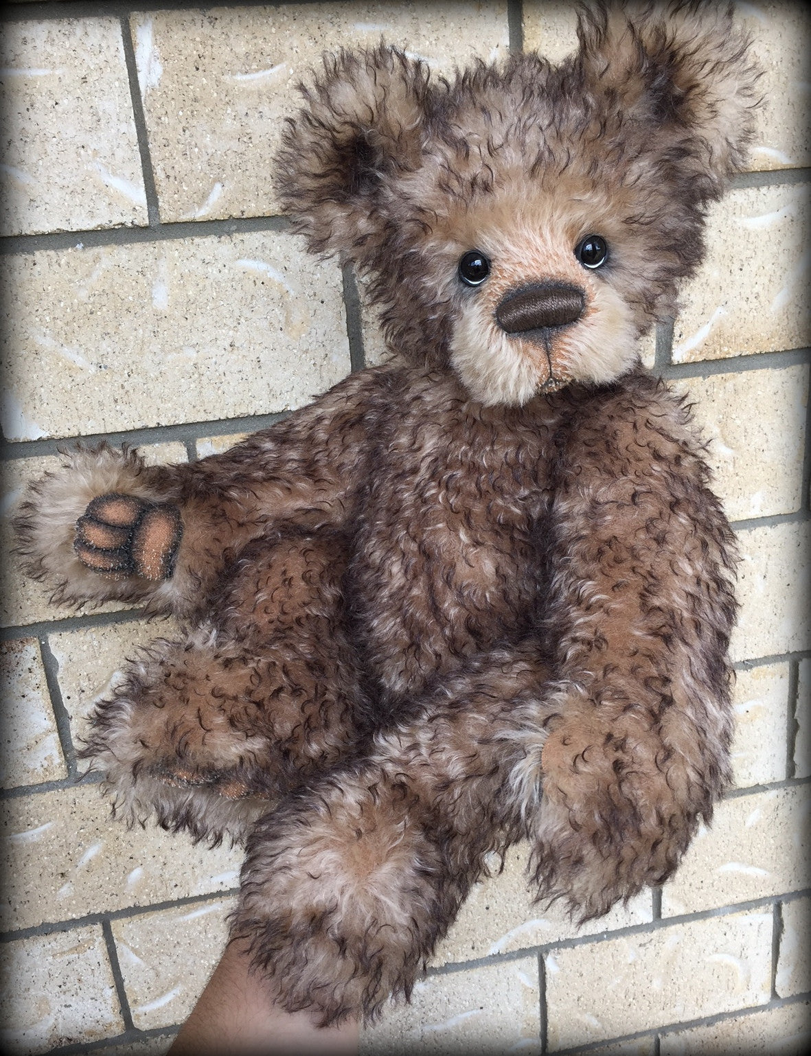 You choose the name and gender - 22in MOHAIR Artist toddler style Bear by Emmas Bears - OOAK