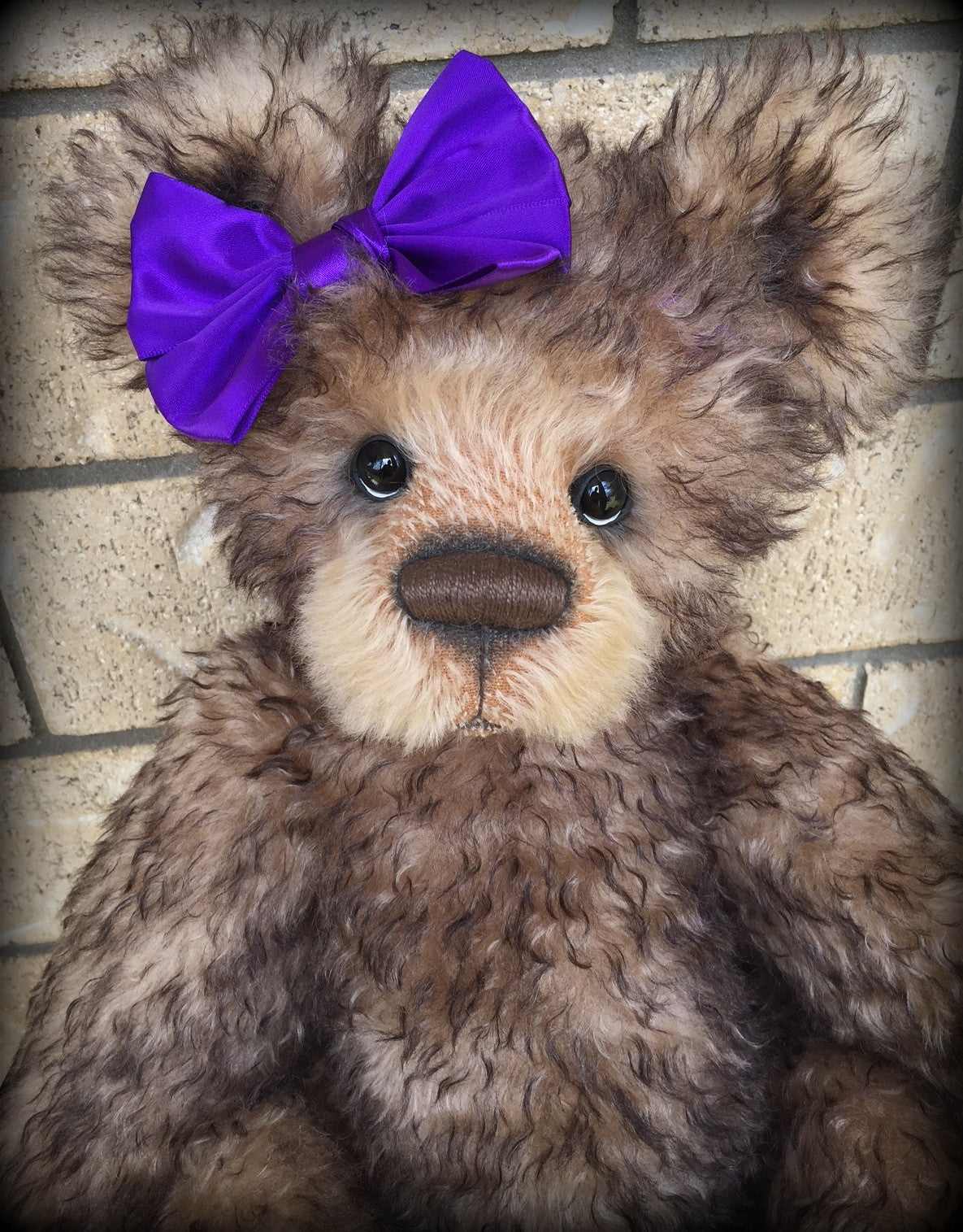 You choose the name and gender - 22in MOHAIR Artist toddler style Bear by Emmas Bears - OOAK