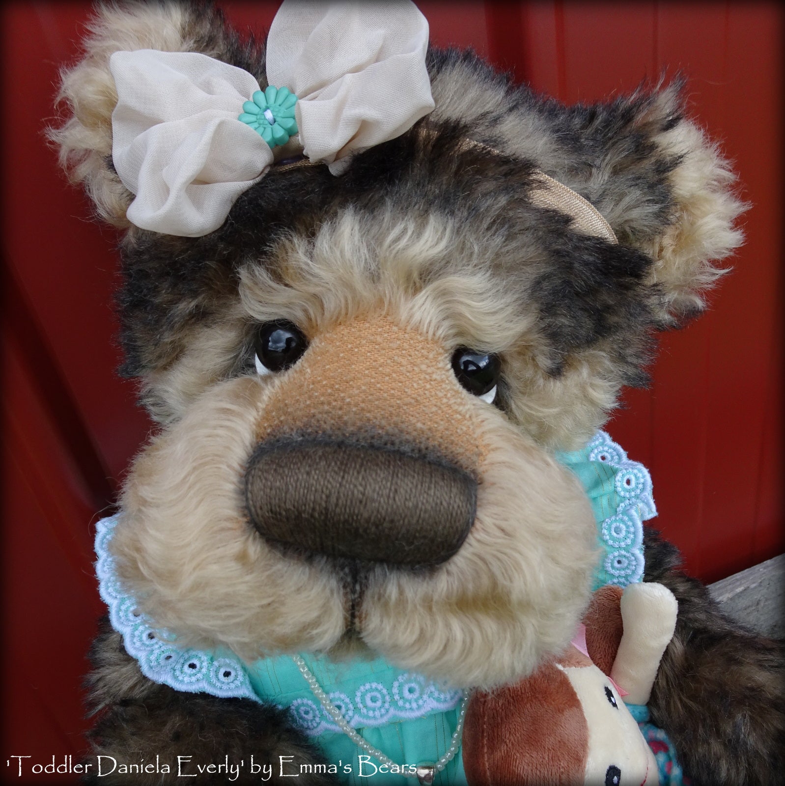 Toddler Daniela Everly - 18" KID MOHAIR Artist toddler style Bear by Emmas Bears - OOAK