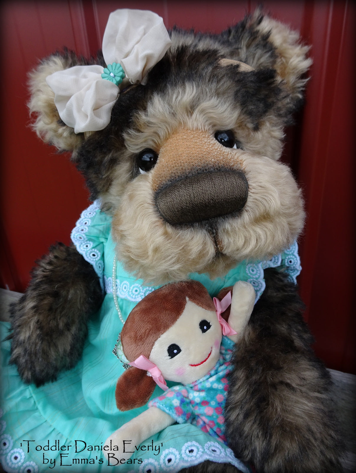 Toddler Daniela Everly - 18" KID MOHAIR Artist toddler style Bear by Emmas Bears - OOAK