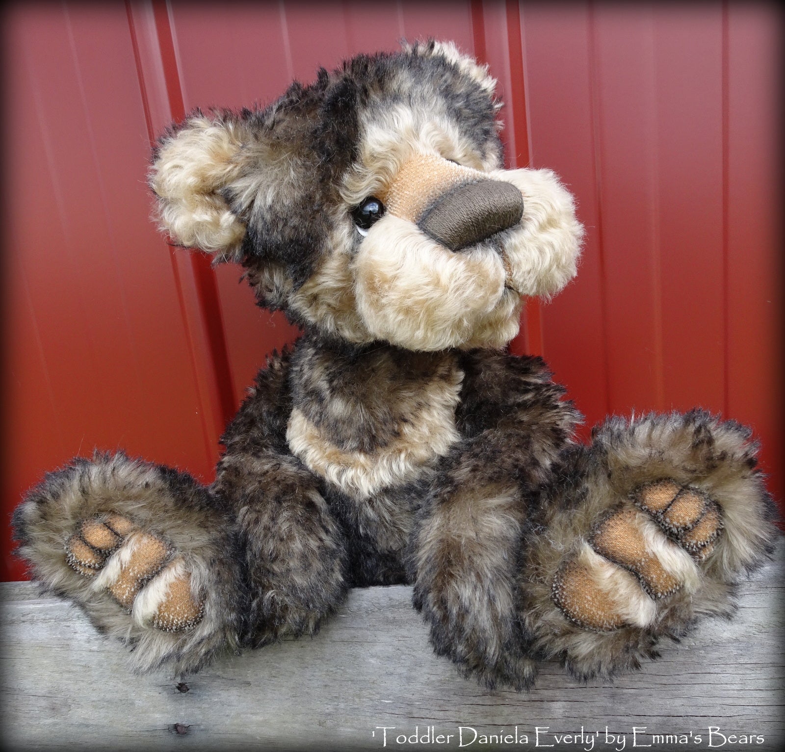 Toddler Daniela Everly - 18" KID MOHAIR Artist toddler style Bear by Emmas Bears - OOAK