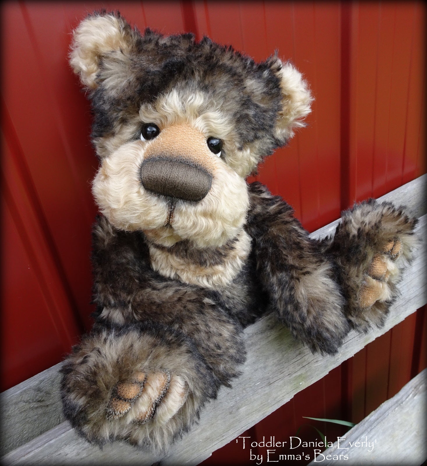 Toddler Daniela Everly - 18" KID MOHAIR Artist toddler style Bear by Emmas Bears - OOAK