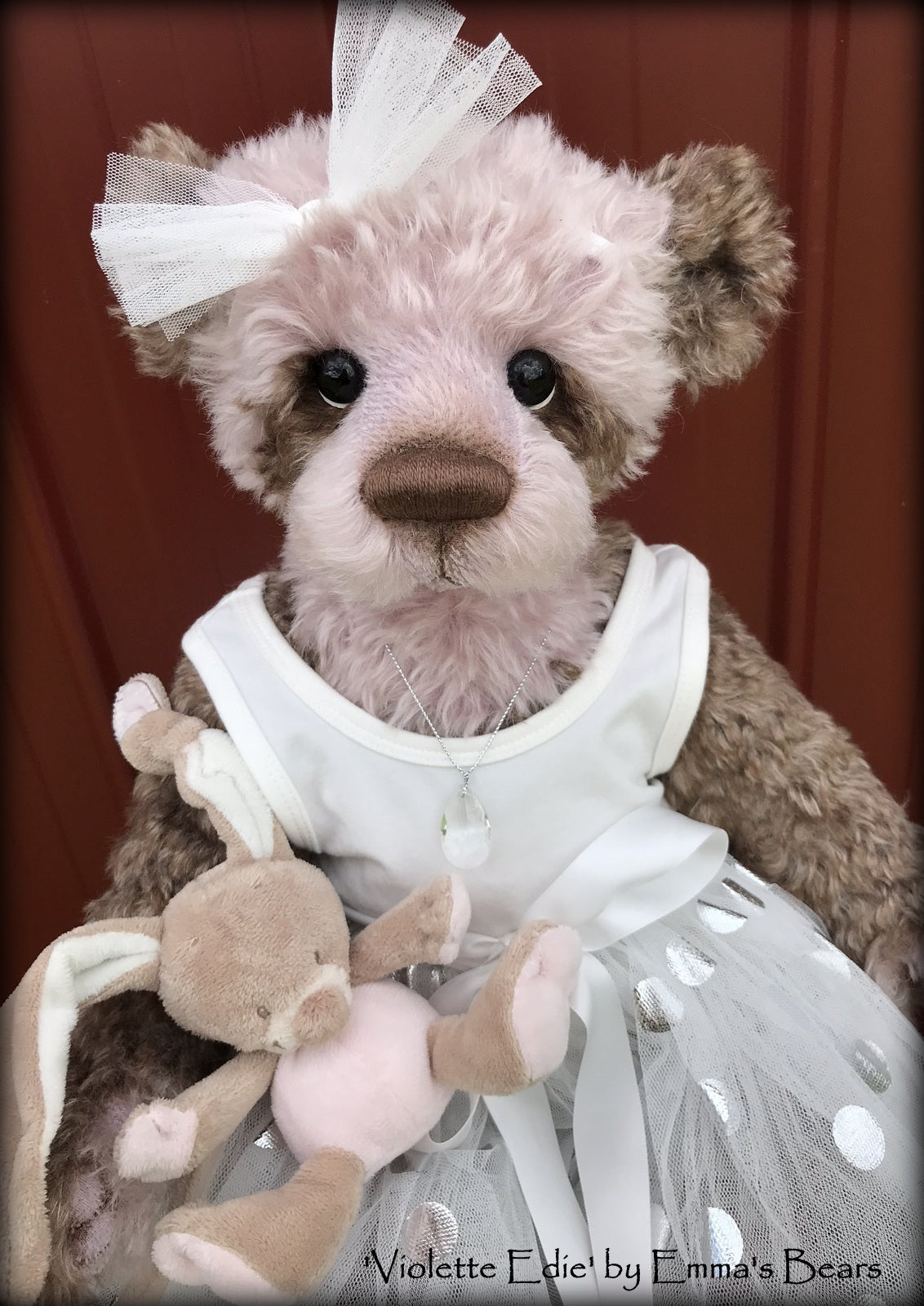 Violette Edie - 22in MOHAIR Artist toddler style Bear by Emmas Bears - OOAK