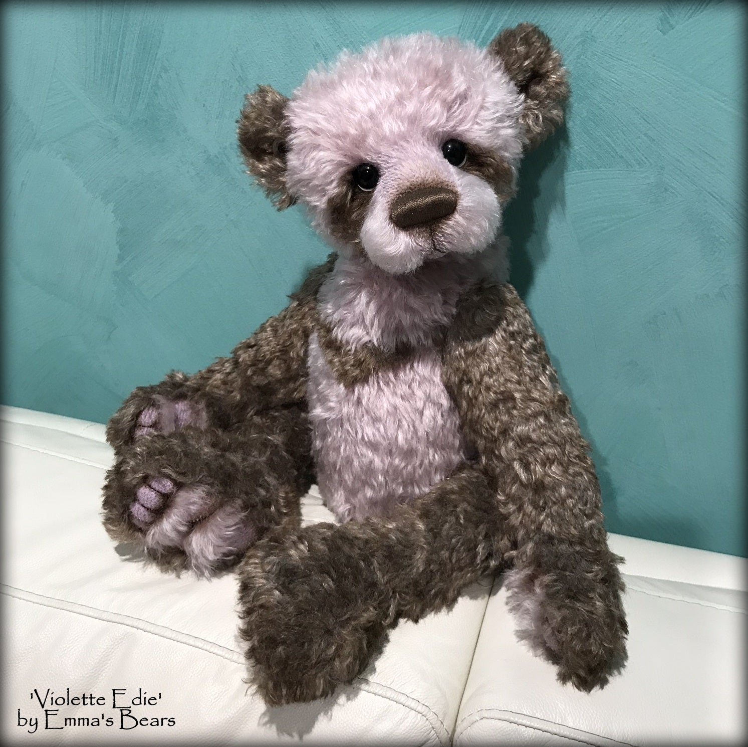 Violette Edie - 22in MOHAIR Artist toddler style Bear by Emmas Bears - OOAK