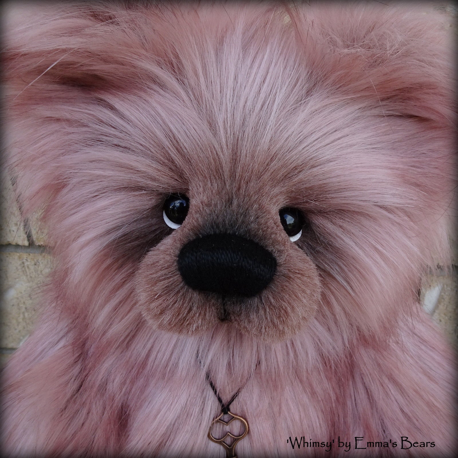 Whimsy - 20IN faux fur bear by Emmas Bears - OOAK