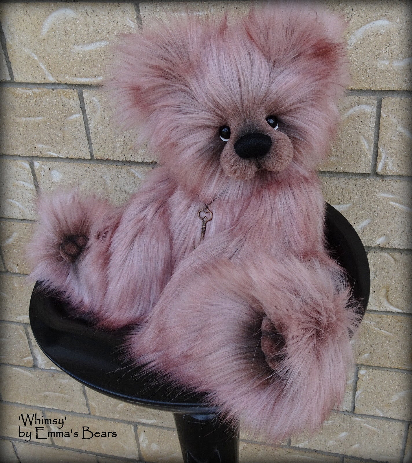 Whimsy - 20IN faux fur bear by Emmas Bears - OOAK