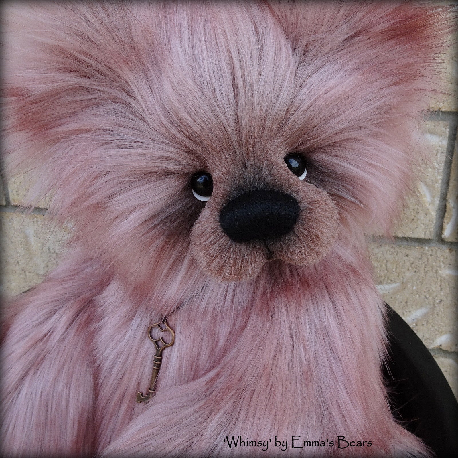 Whimsy - 20IN faux fur bear by Emmas Bears - OOAK