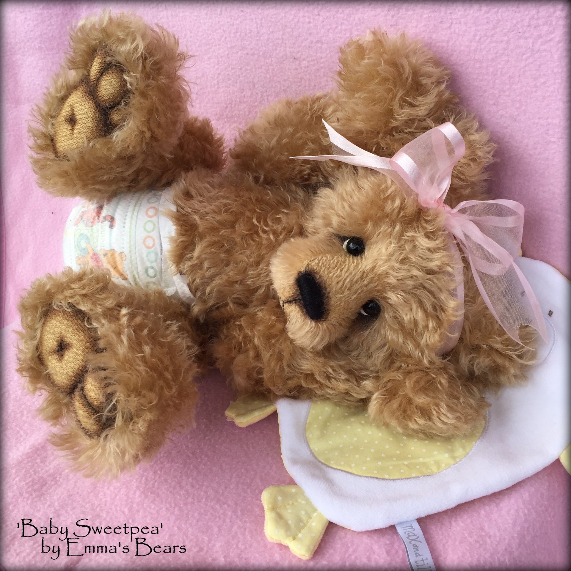 Digital PATTERN - 18" Sweetpea Newborn Baby Bear