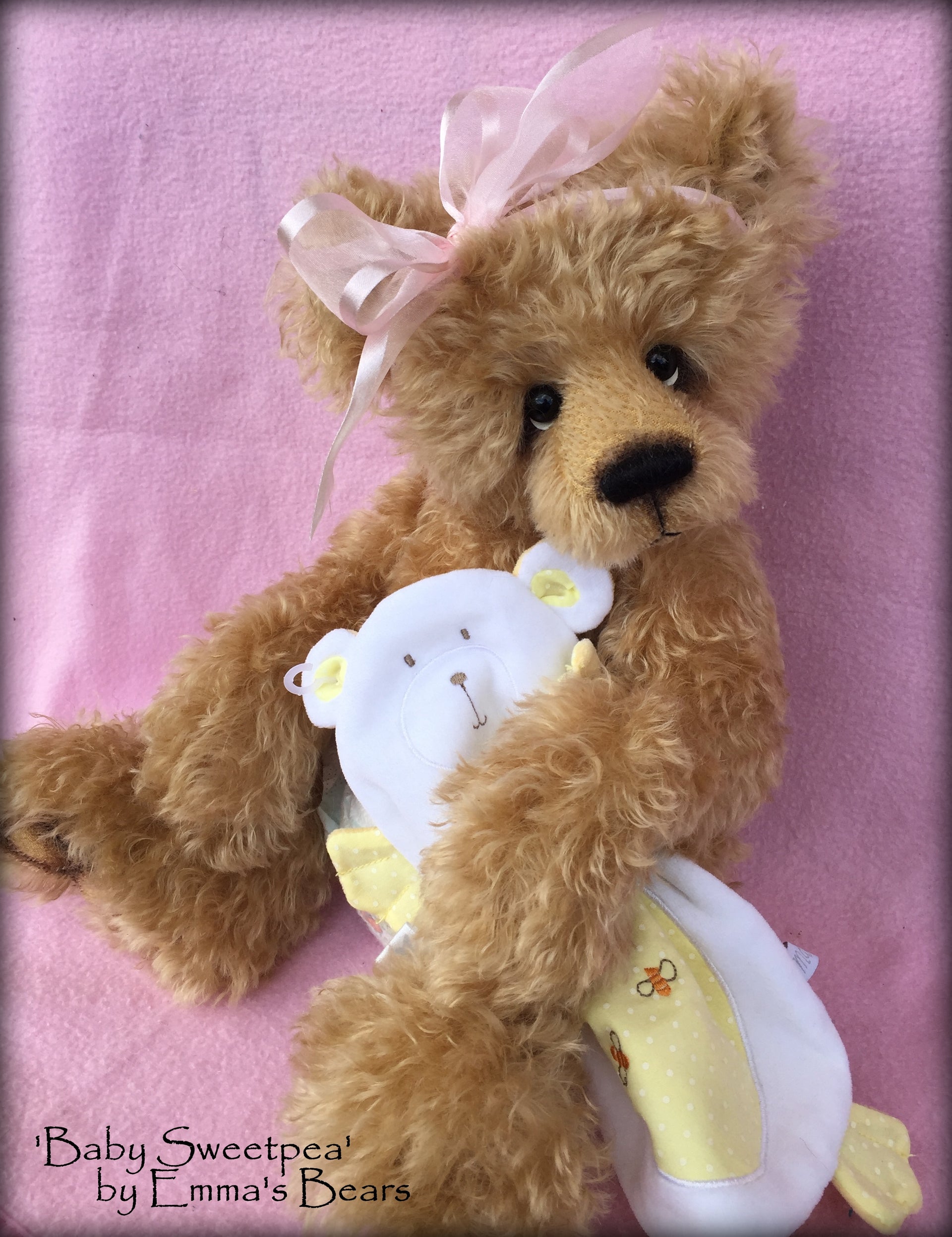 Digital PATTERN - 18" Sweetpea Newborn Baby Bear